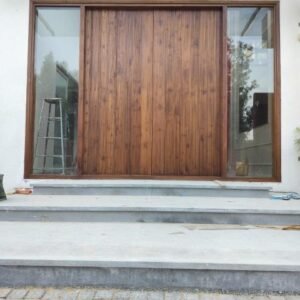 solid wooden door